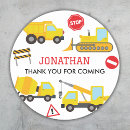 Recherche de camion jaune autocollants Construction