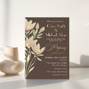 Search for chocolate wedding invitations Boho