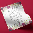 Recherche de flowers mariage invitations Burgundy