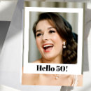 Search for unique 50th birthday cards Typography