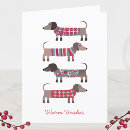 Search for sausage dog christmas cards Dachshund