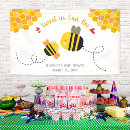 Search for bee baby shower banners Sweet as can bee