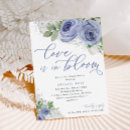 Search for silver bridal shower invitations Floral