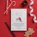 Search for santa thank you cards Red