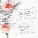 Search for pearl business cards Floral