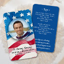 Search for military funeral cards In loving memory