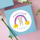 Search for chic thank you stickers Boho