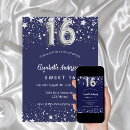 Recherche de chic 16ans anniversaire invitations Glamour