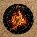 Recherche de le feu jeux de fléchettes Orange