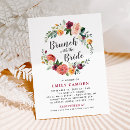 Search for fall bridal brunch invitations Floral