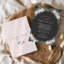 Search for dark pink rose invitations Elegant