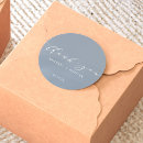 Search for dusty blue wedding stickers Calligraphy