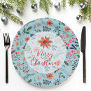 Recherche de christmas party plates Festif