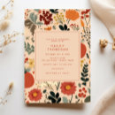 Search for pumpkin bridal shower invitations Floral