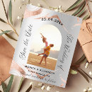 Search for marble save the dates Rose gold
