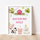 Search for farm animals birthday posters Girl