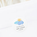 Search for cloud baby shower stickers Simple