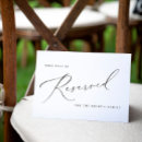 Search for cards and wedding signs Reserved