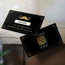 Search for mustache business cards Hairdresser