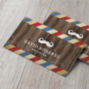 Search for mustache business cards Barber shop