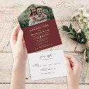 Recherche de elegant burgundy mariage invitations Rouge bordeaux