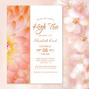 Search for high tea bridal shower invitations Elegant