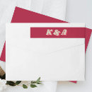 Search for retro typography return address labels Trendy
