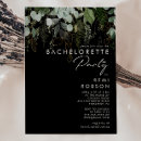 Search for gold and black bachelorette party invitations Bride