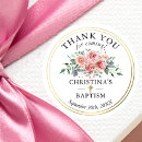 Recherche de floral gold autocollants Baptême