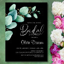 Search for eucalyptus leaves bridal shower invitations Simple