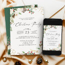 Search for rose gold christmas invitations Corporate