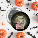 Search for funny witch buttons Moon