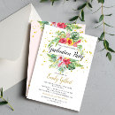 Search for foliage graduation invitations Botanical