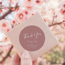 Recherche de thank you wedding stickers Simple