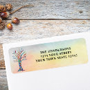 Search for family name return address labels Colourful