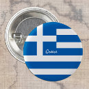 Recherche de drapeau la grece de badges Patriotique