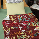 Search for graffiti blankets Colourful