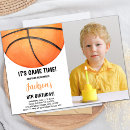 Search for girls basketball party invitations Boy