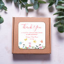 Search for thank you flower stickers Minimalist