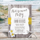 Recherche de rustic retirement party invitations Floral