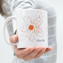 Recherche de orange floral mugs Moderne