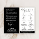 Recherche de guide cartes visite Élégant