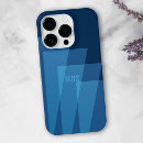 Search for cool monograms iphone cases Blue