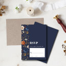 Search for terracotta and navy wedding rsvp cards Rustic