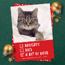 Search for nice list christmas cards Cat