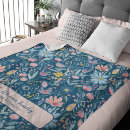 Search for navy blue and pink blankets Pretty