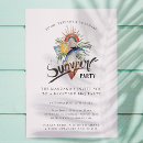 Search for surf party invitations Retro