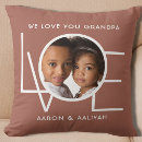 Search for grandpa pillows Family photo