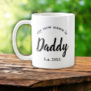 Search for first time daddy mugs Dad to be