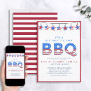 Search for day red invitations Patriotic